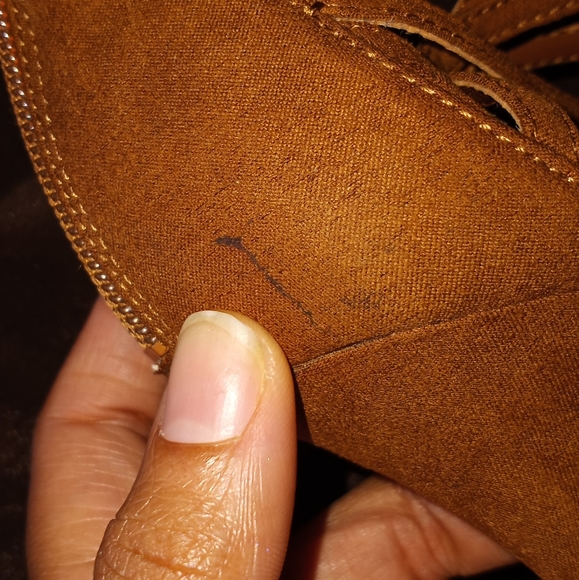 Brown Strappy Heels - Picture 5 of 7